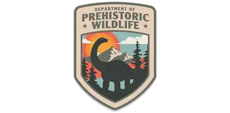 PEAR Logo Jurassic World Universal Studios Dinotracker Sightings in Our World