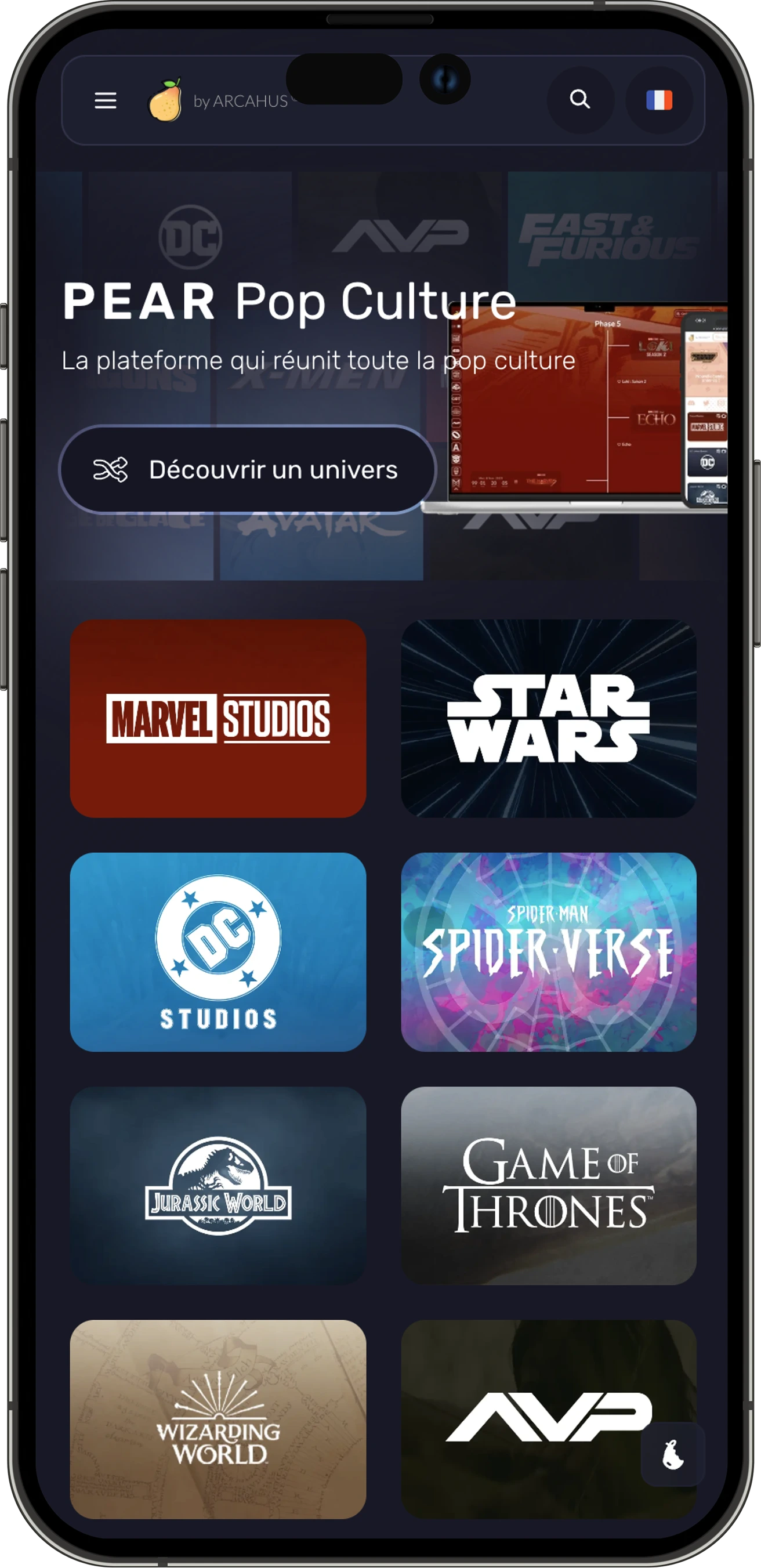 Pear Pop Culture Phone